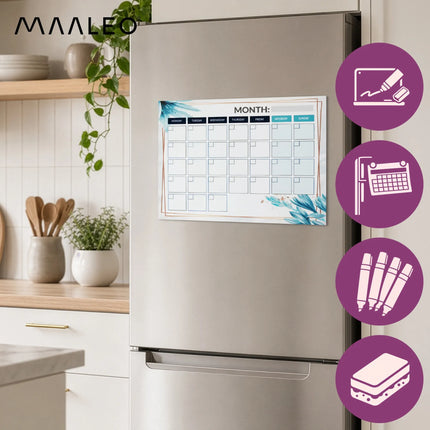 Maaleo-planlægger/kalender med magnet