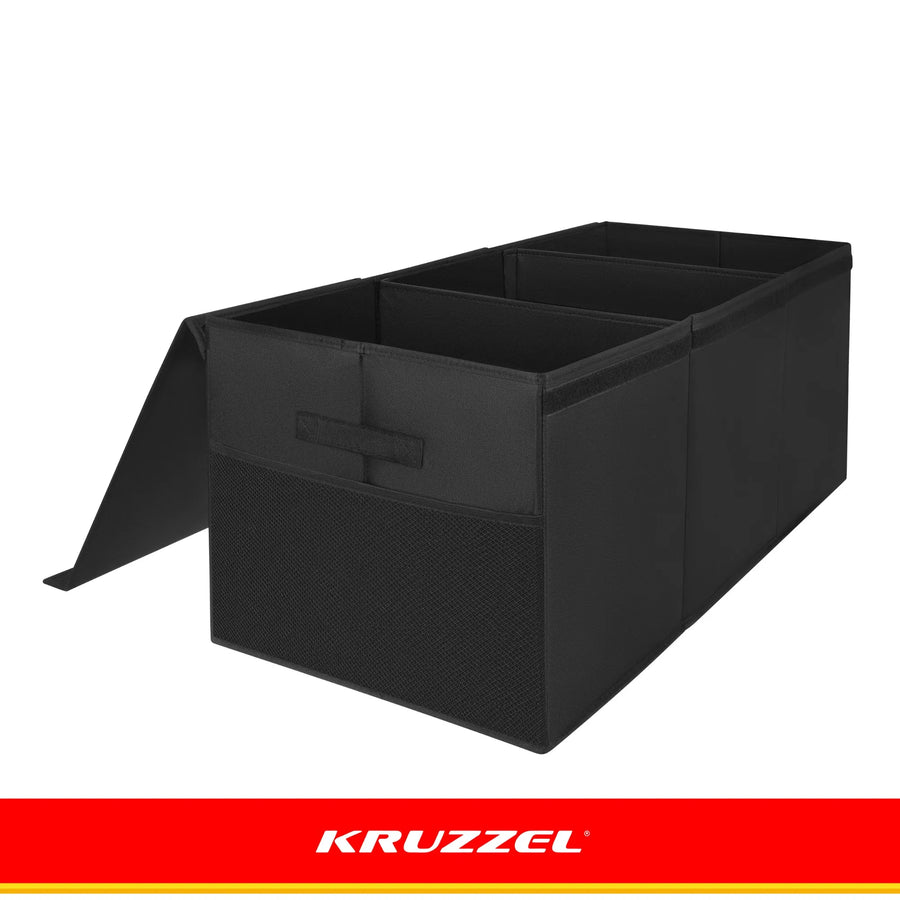 Legetøjskasse – sort Kruzzel
