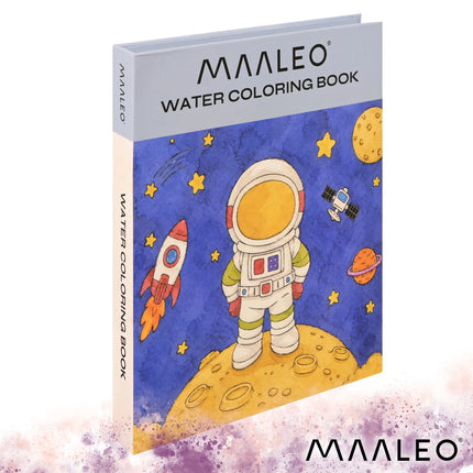 Vandmalebog – astronauten Maaelo