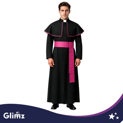 Biskopkostume til voksne str. XL/XXL