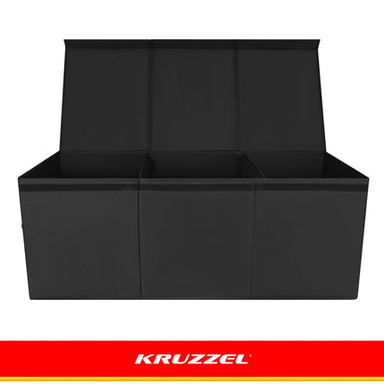 Legetøjskasse – sort Kruzzel