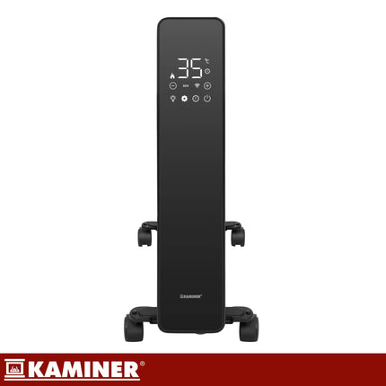 Elektrisk olievarmelegeme – sort Kaminer Arvell