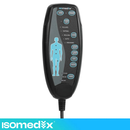 Massagemåtte til stol med varme