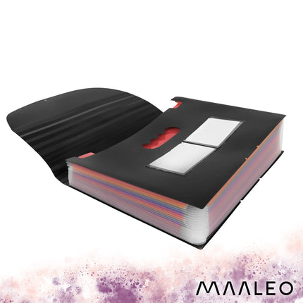 Dokumentmappe med 24 rum fra Maaleo