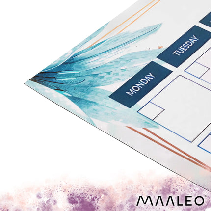 Maaleo-planlægger/kalender med magnet