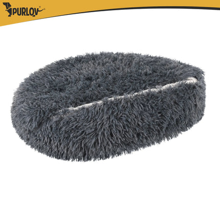 Hund/katte-seng 70 cm – plys fra Purlov