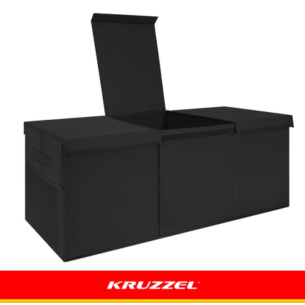 Legetøjskasse – sort Kruzzel