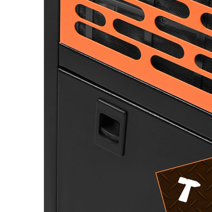 Byggeaffugter 650 W med kompressor og hjul