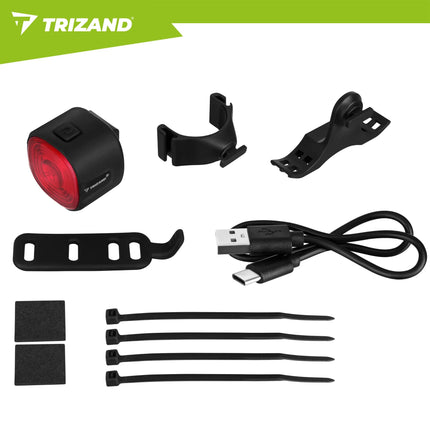 Trizand rød cykellygte