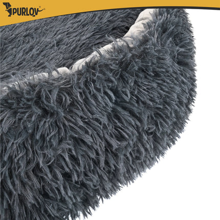 Hund/katte-seng 70 cm – plys fra Purlov