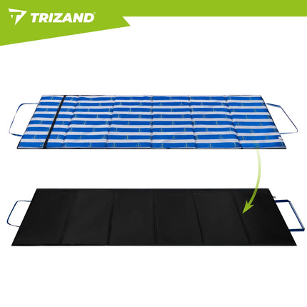 Trizand-strandtæppe til stenstrande