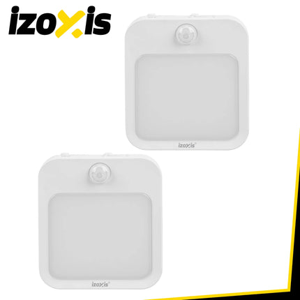 LED-natlampe med bevægelsessensor – 2 stk. Izoxis