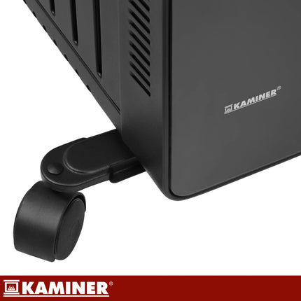 Elektrisk olievarmelegeme – sort Kaminer Arvell