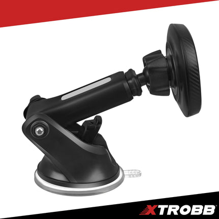Magnetisk mobilholder til bil med sugekop