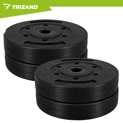 Belastning 5 kg – sæt med 4 stk. Trizand