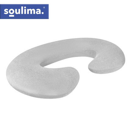 C-formet graviditetspude XXL 140x70x20 cm