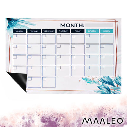 Maaleo-planlægger/kalender med magnet