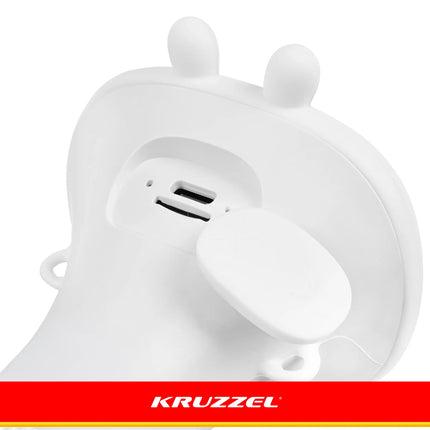 Kruzzel hvidt undervisningsmikroskop, 1000x forstørrelse