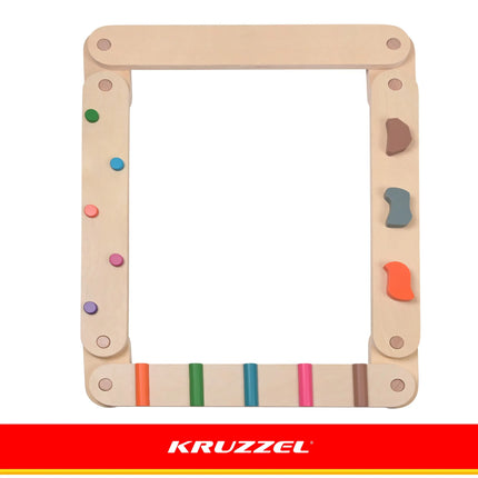 Balancebane af træ – 14 dele. Kruzzel