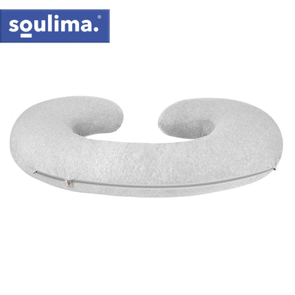 C-formet graviditetspude XXL 140x70x20 cm