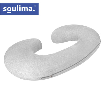 C-formet graviditetspude XXL 140x70x20 cm