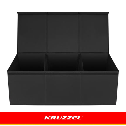 Legetøjskasse – sort Kruzzel