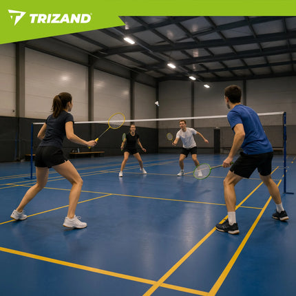 Badmintonsæt i taske – 8 dele. Trizand