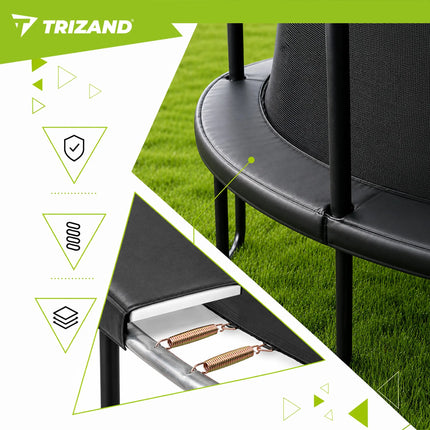 Trampolin 366 cm HQ Trizand