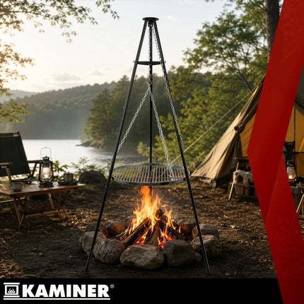 Kaminer trefodet havegrill 167 x 58 cm
