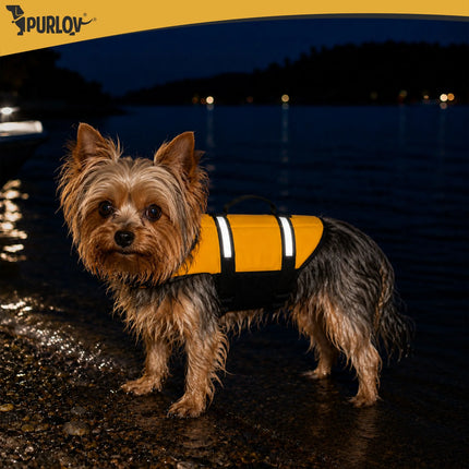 Redningsvest til hunde – størrelse S, Purlov