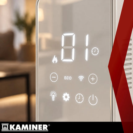 Elektrisk oliefyr – hvid Kaminer Arvell
