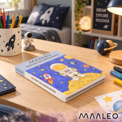 Vandmalebog – astronauten Maaelo