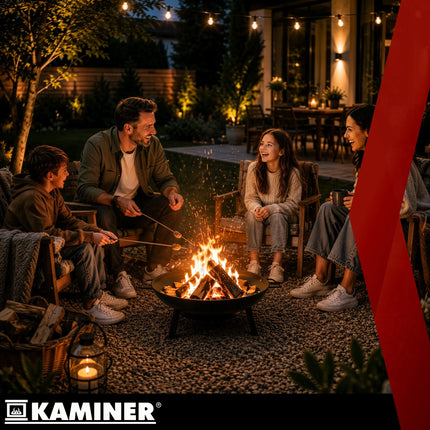Kaminer trefodet havegrill 167 x 58 cm