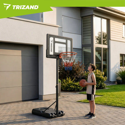 Trizand basketballkurv, 259 cm