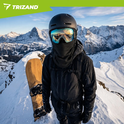 Hættetrøje – sort Trizand