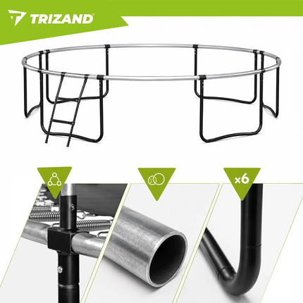 Trampolin 366 cm HQ Trizand