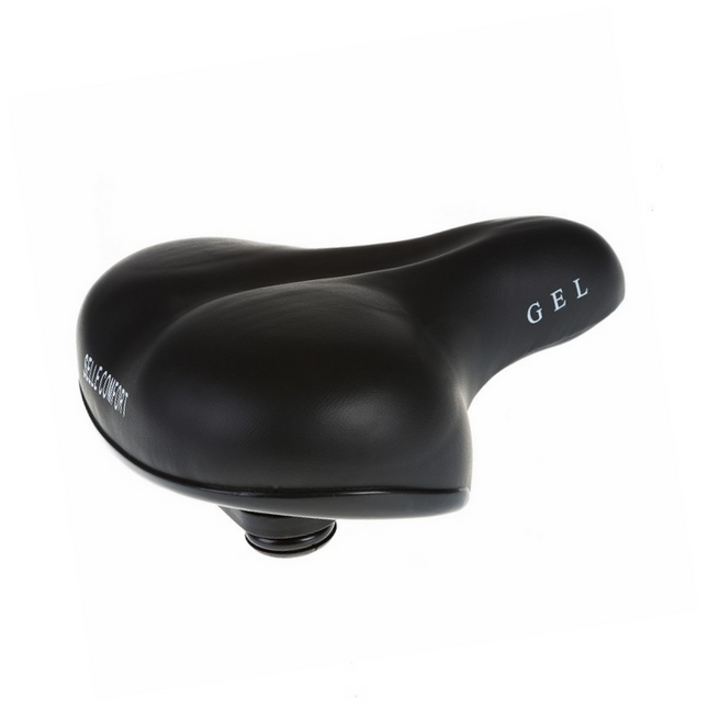 Selle Comfort GEL sadel med sadelbøjle