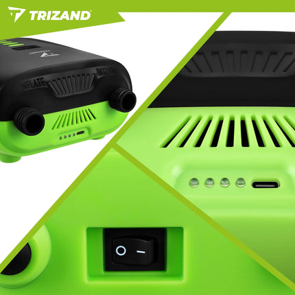 Trizand SUP-board batteripumpe