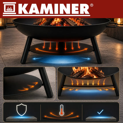 Kaminer trefodet havegrill 167 x 58 cm