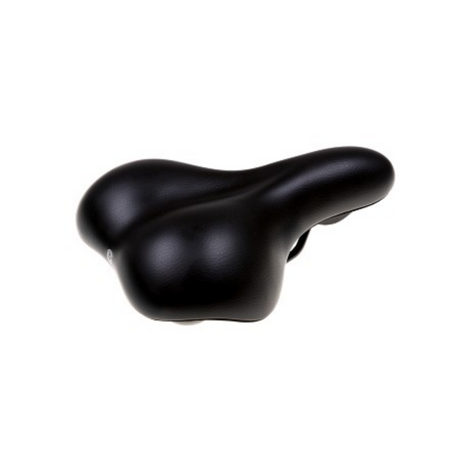 Selle Comfort sadel City sort, uden sadelbøjle