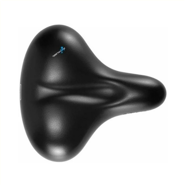 Cykelsadel Selle Royal Journey 275x251 mm med gel – bred bysadel med elastomerer, 835 g