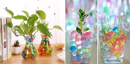 Hydrogel Vandkugler Multicolor – Perfekt til Planter og Dekoration