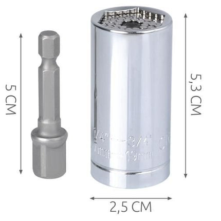 Socketnøgle 7-19mm – Alsidig og Holdbar Værktøj til Hjemmet