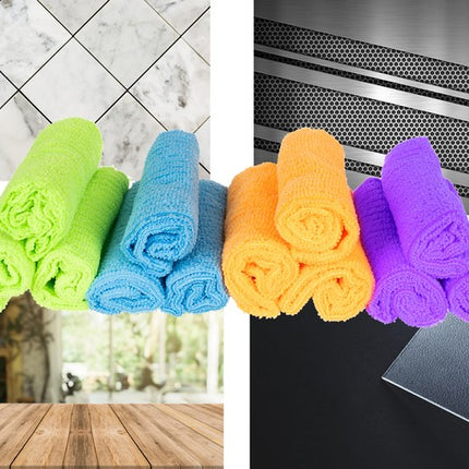 Microfiber Klude - 12-Pak til Effektiv Rengøring