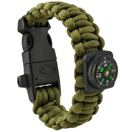 Survival Armbånd 5 i 1 – Praktisk og Multifunktionelt