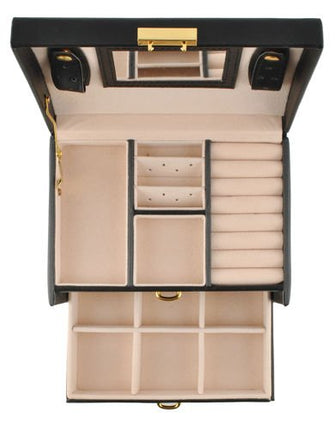 Elegant Smykkeboks med Lås – Perfekt til Opbevaring af Smykker