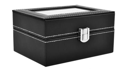 Elegant Ur Organizer med 3 Rum – Beskyt og Vis Dine Ure Smukt