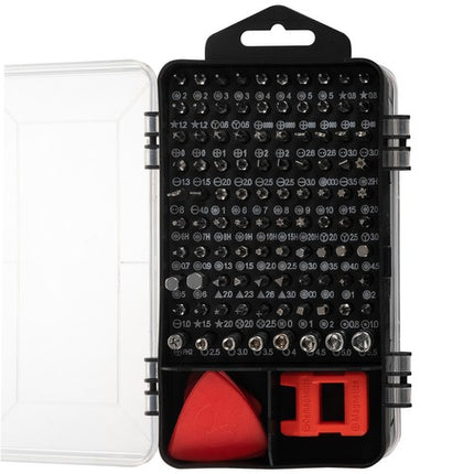 Praktisk Værktøjssæt 110-i-1 i Dobbelt-Sidet Etui – Ideelt til Hjemmebrug