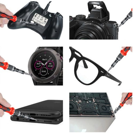 Praktisk Værktøjssæt 110-i-1 i Dobbelt-Sidet Etui – Ideelt til Hjemmebrug