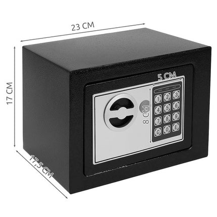 Elektronisk Værdiskab med Nøgle – Sikker Opbevaring til Dine Værdier